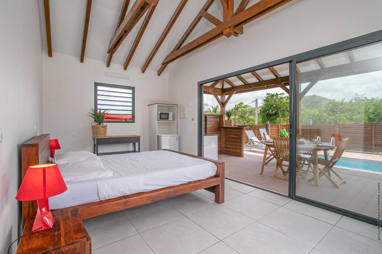 Bungalow Pom 1, Piscine, A 5 Min Des Plages Le Vauclin Exterior foto
